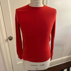 Men’s J. Crew Cotton Cashmere Crew Neck Sweater - Size Small